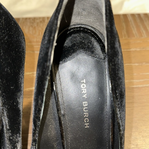 Black Velvet Tory Burch Heels - Picture 10 of 10